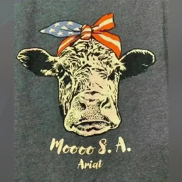 Ariat Moo SA T-shirt - Picture 5 of 7